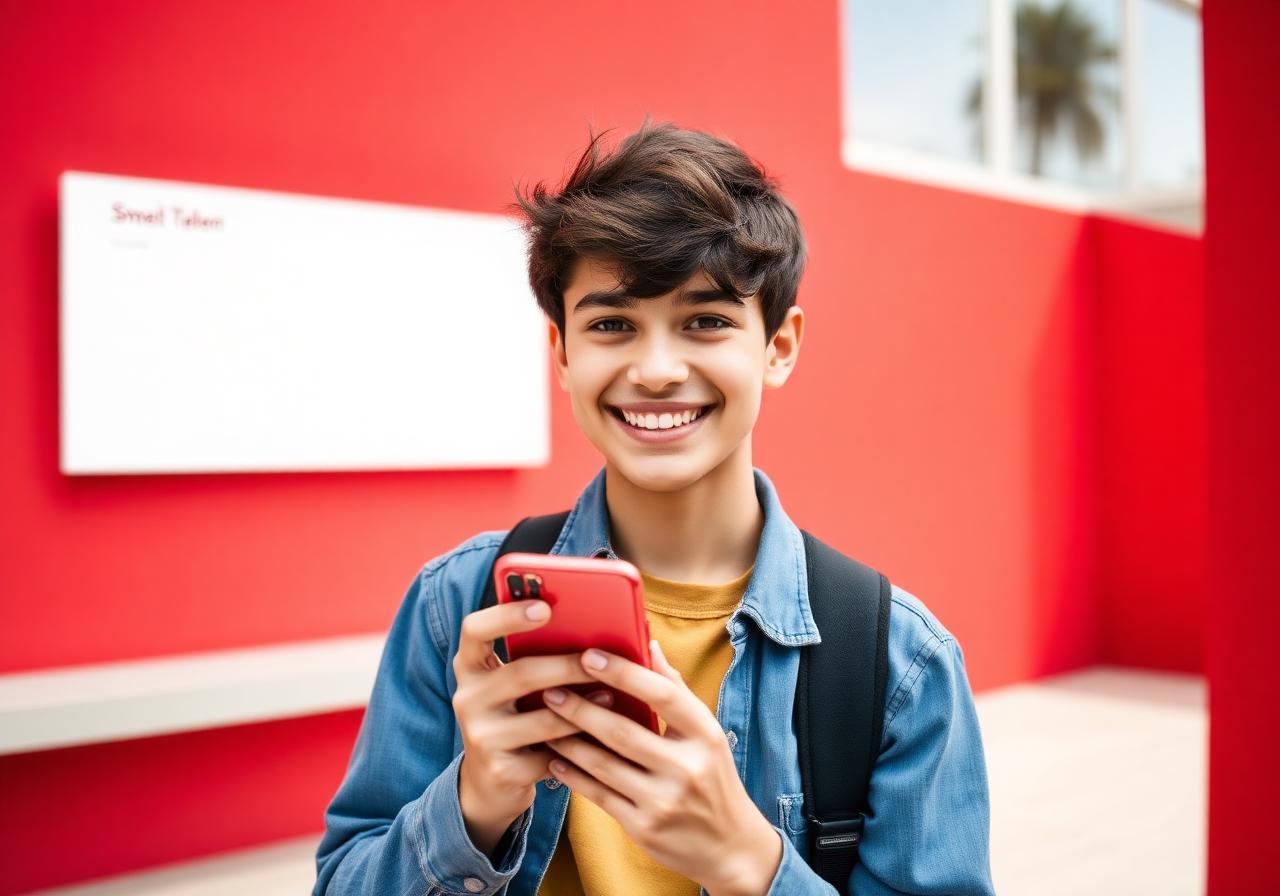 Teen Safe Plan kids and teens proposition concept